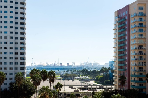 Courtyard by Marriott Long Beach Downtown , CA 90802 near Long Beach Airport View Point 33