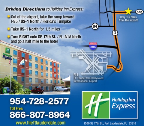 Holiday Inn Express Cruise Airport, an IHG Hotel , FL 33316 near Fort Lauderdale-hollywood International Airport View Point 7