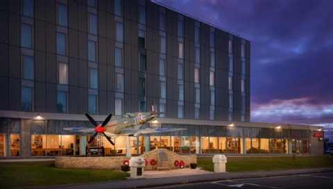 Hampton by Hilton Edinburgh Airport ,  EH12 9DN near  Edinburgh Airport View Point 3