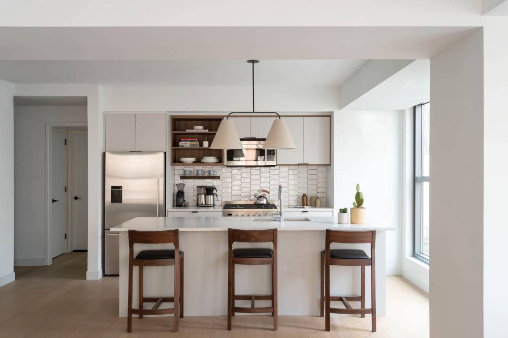 Two Bedroom Apt Kitchen