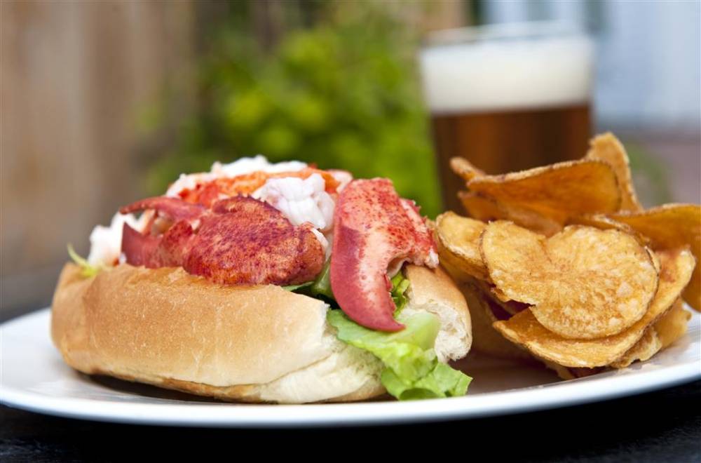 Lobster Roll The Brunswick Tavern