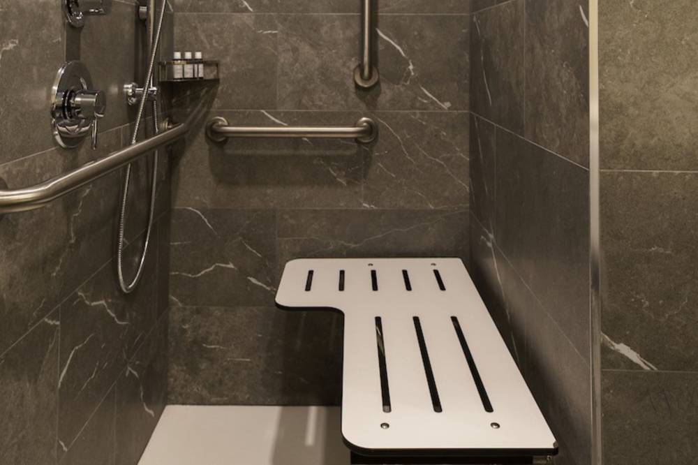 ADA Roll-In Shower