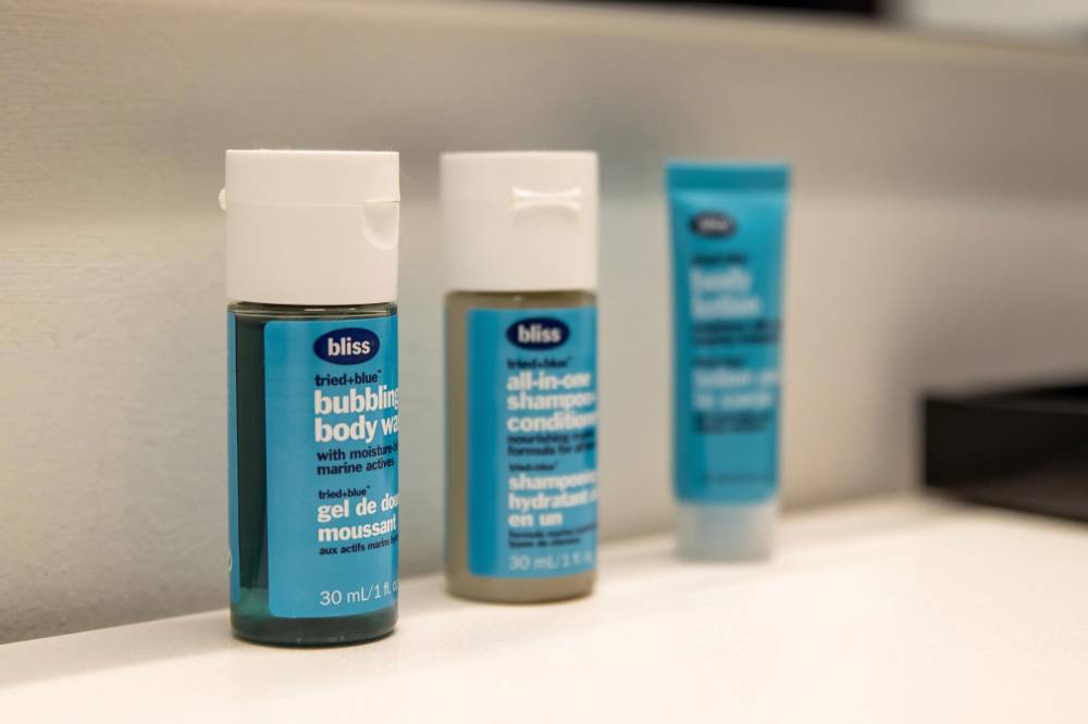 Aloft Guest Bathroom - Amenities