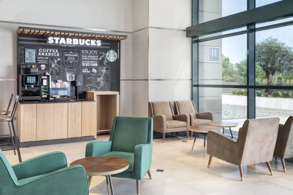 Starbucks area