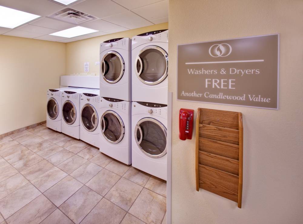 Complimentary Guest Laundry - no quarters required