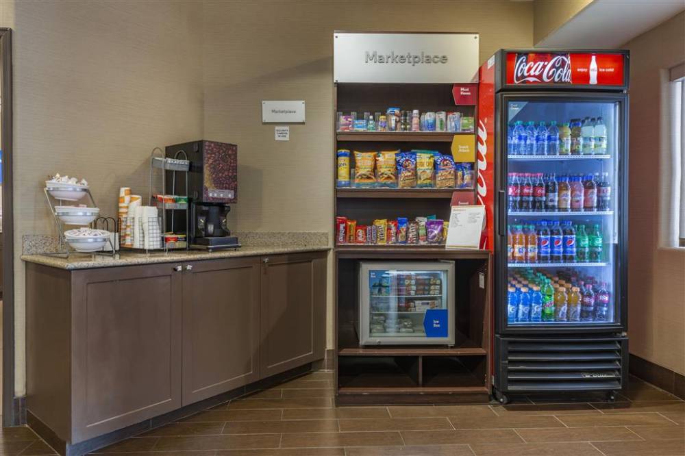 Hotel vending area