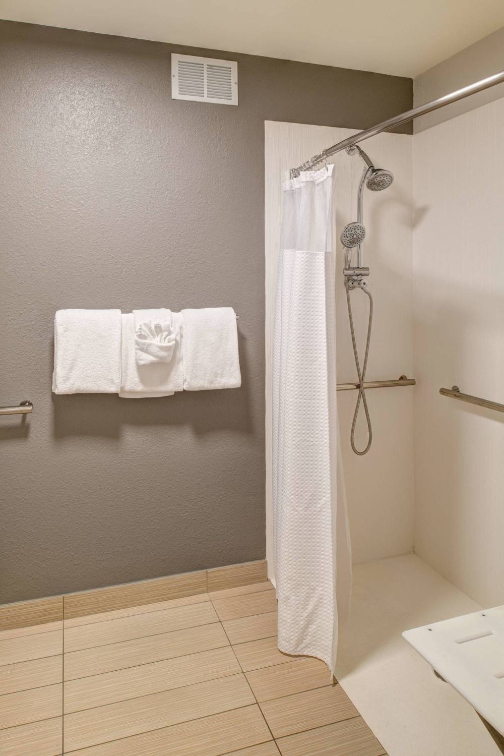 Accessible Bathroom - Roll-In Shower