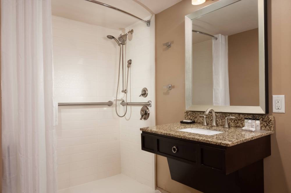 Accessible Bathroom - Roll-In Shower