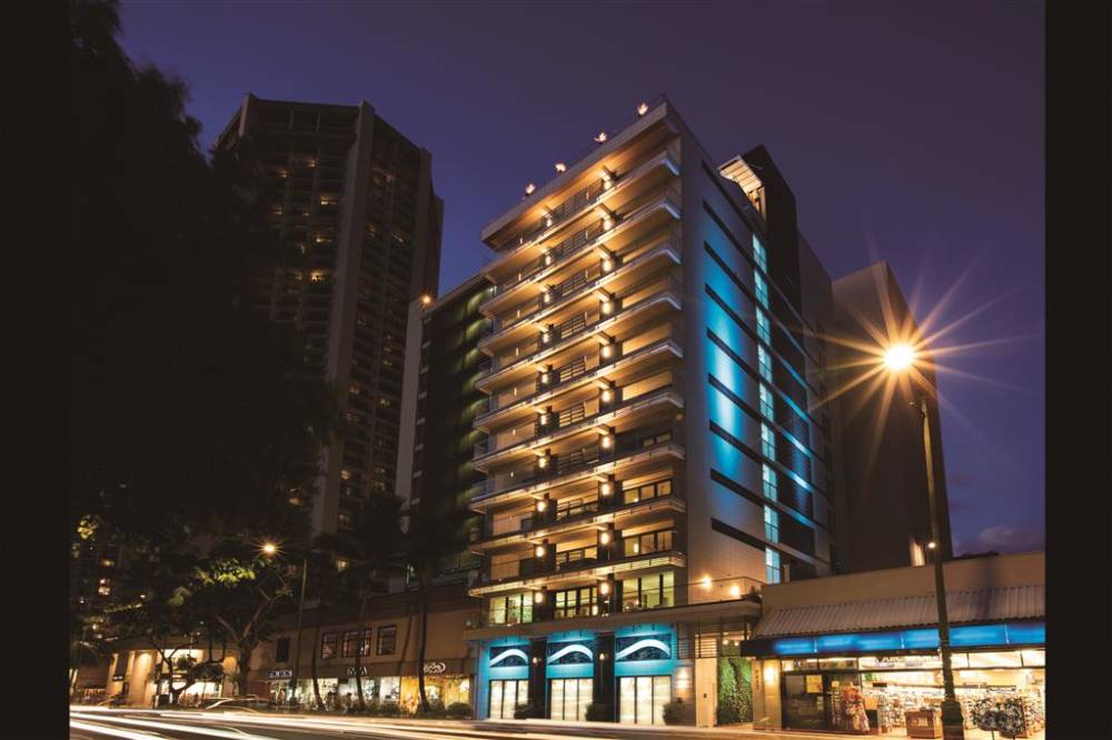 ESPACIO THE JEWEL OF WAIKIKI - Exterior Night Shot