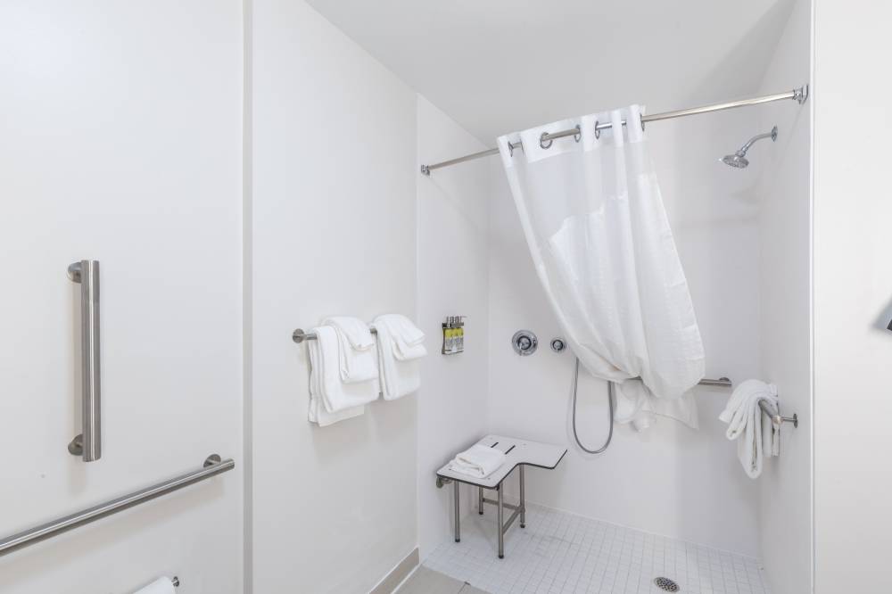 We designed our ADA mobility bathrooms for easy wh