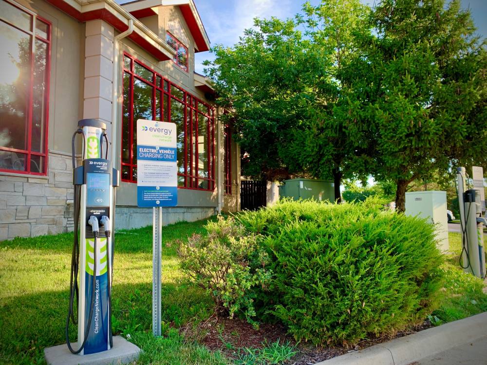 Electric Vehicle Charging Stations Available