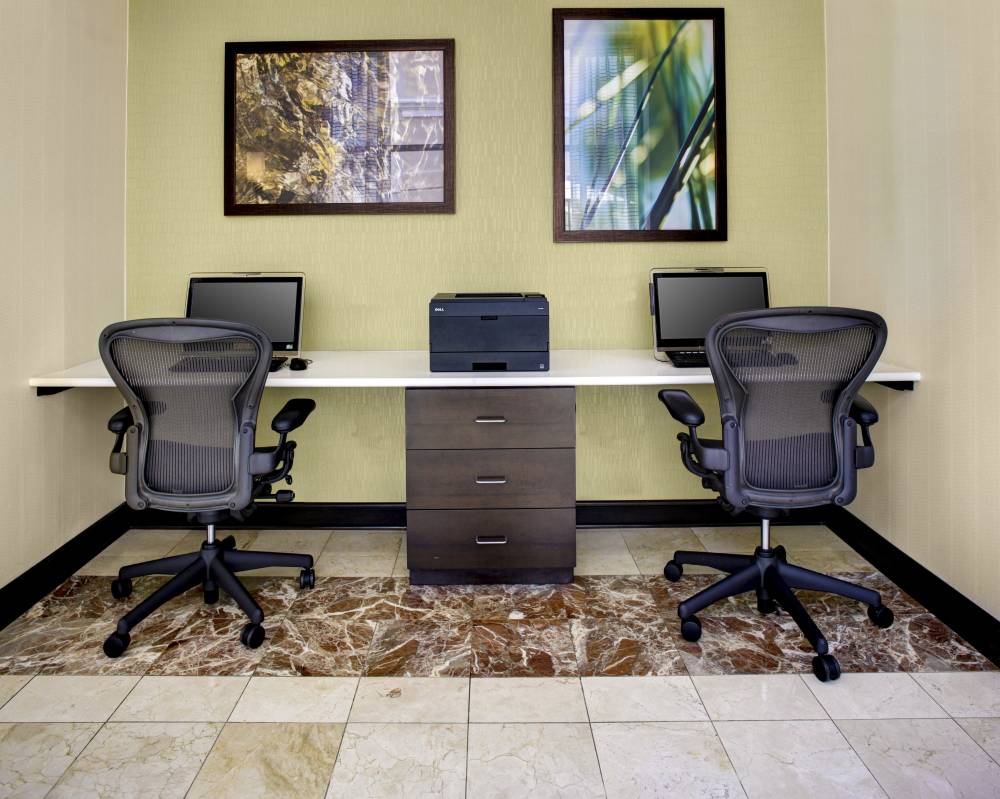 E-mail, surf, or print in our business center.