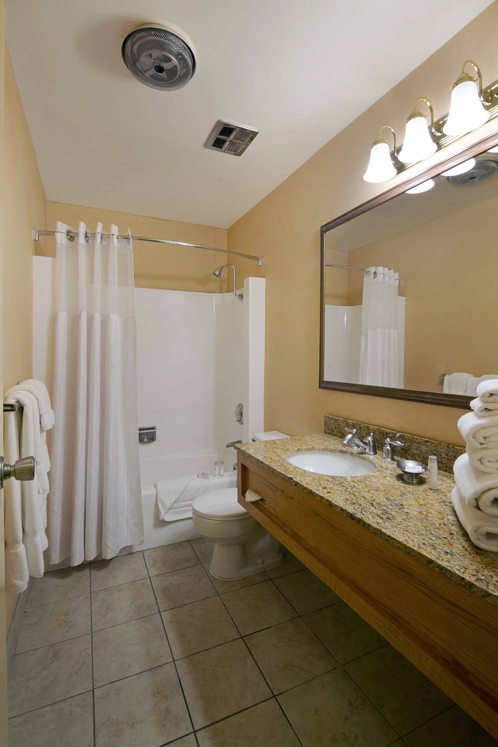 In-room bathroom