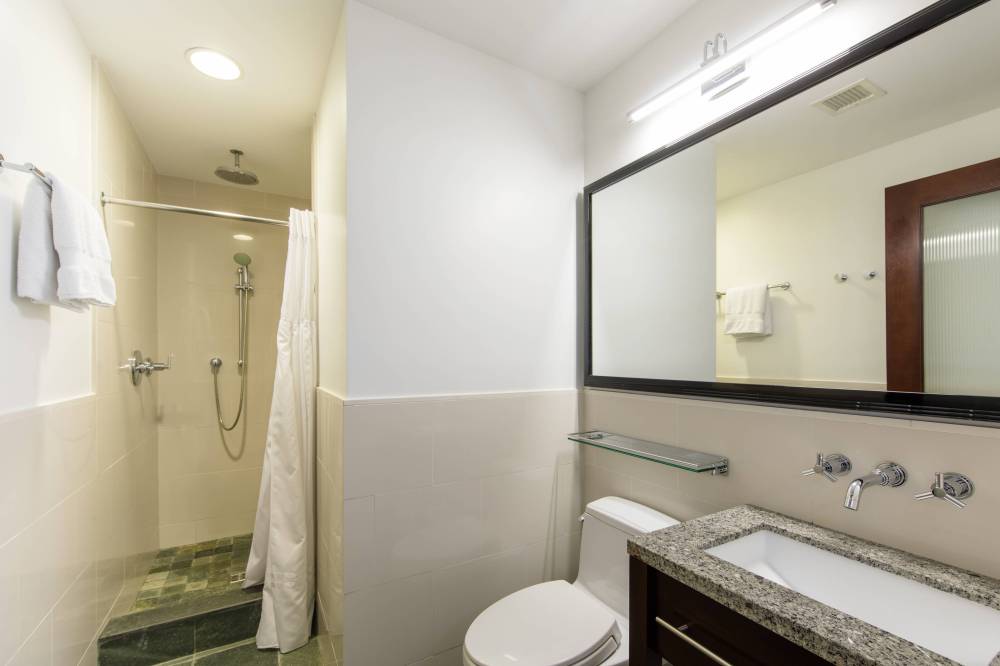 Deluxe Double/Double Guest Room - Bathroom