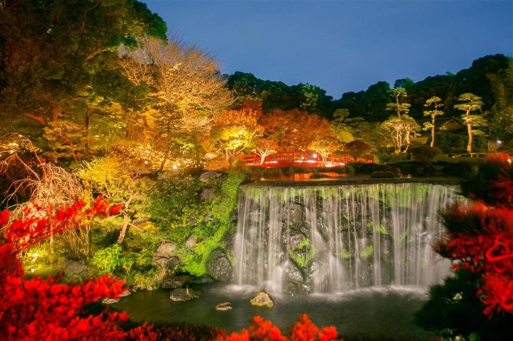 Japanese Garden autumn image