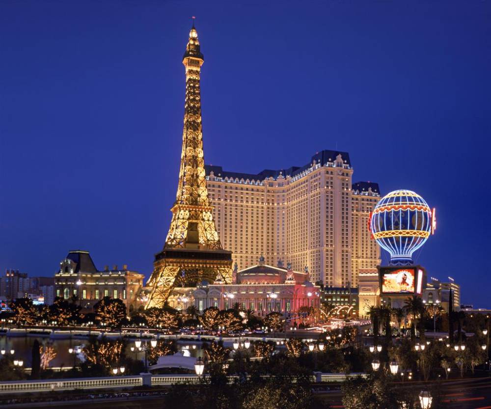 Paris Las Vegas Exterior Entrance