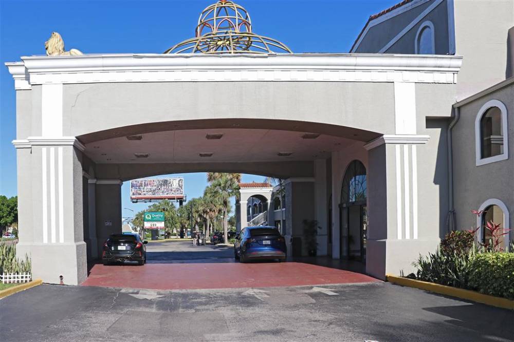 Hotel entrance