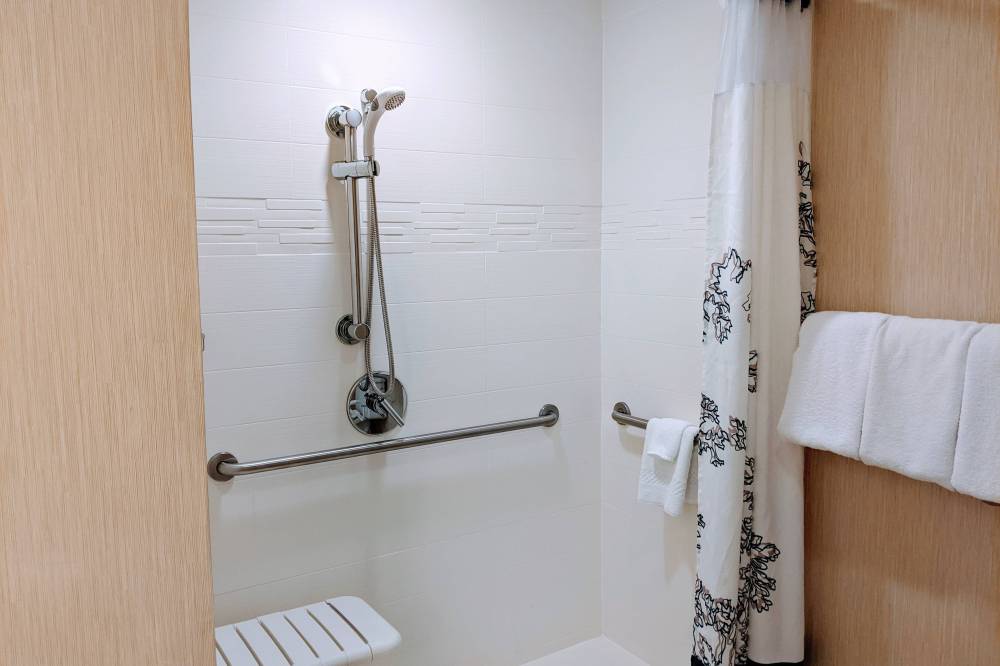 Accessible Bathroom - Roll-In Shower