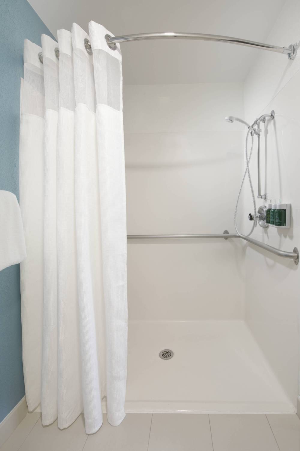 Accessible Bathroom - Roll-In Shower