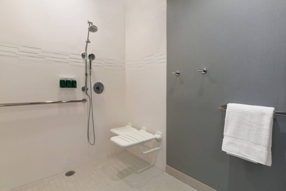 Accessible Bathroom - Roll-In Shower