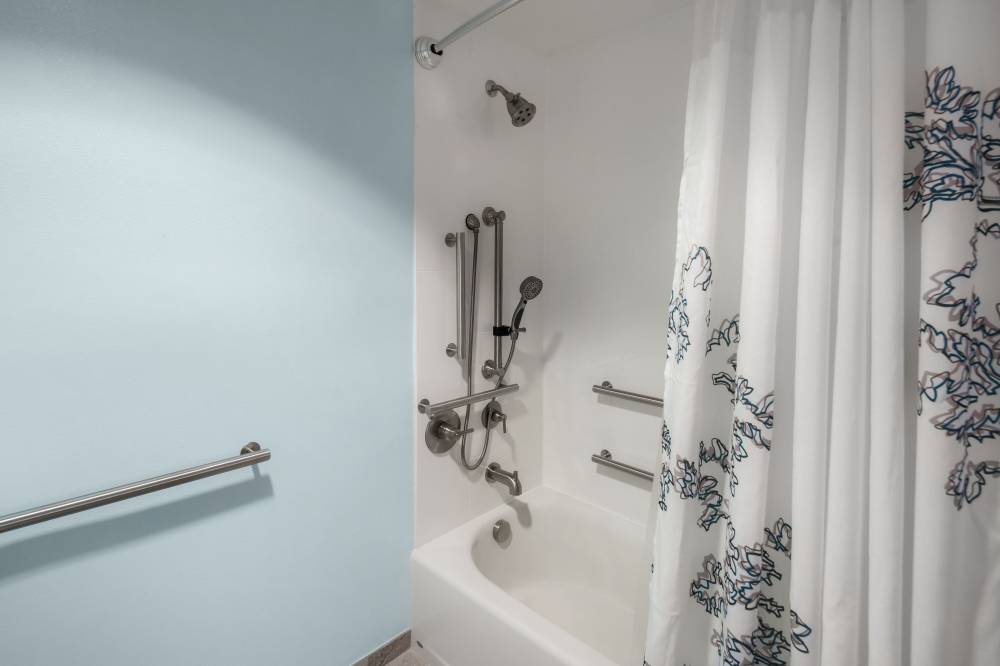 Shower Bath Combo with Accessible Tub