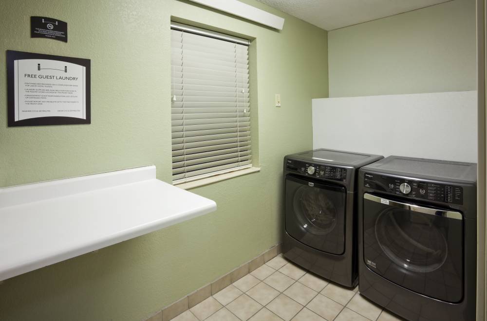 Our Extended Stay Hotel in Eagan has free laundry 