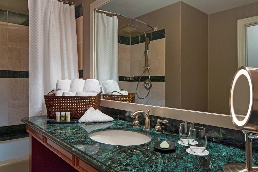 Traditional Guest Room - Bathroom