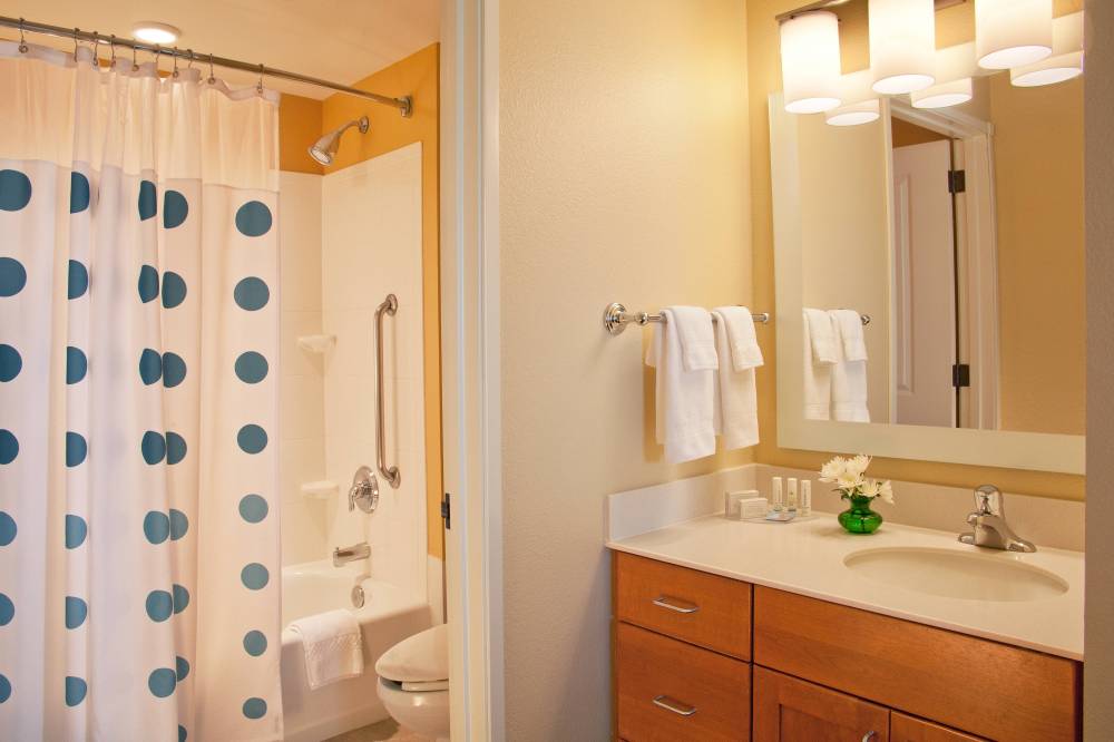 Two-Bedroom Suite Vanity & Bathroom Area